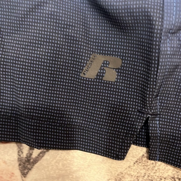 Russel gradient blue quick dry athletic boy shorts - Picture 5 of 7